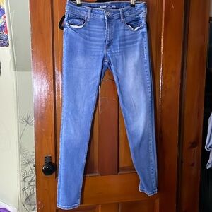 old nave skinny jeans, size 12